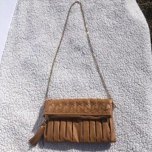 Urban Expressions Vegan Leather Crossbody Clutch